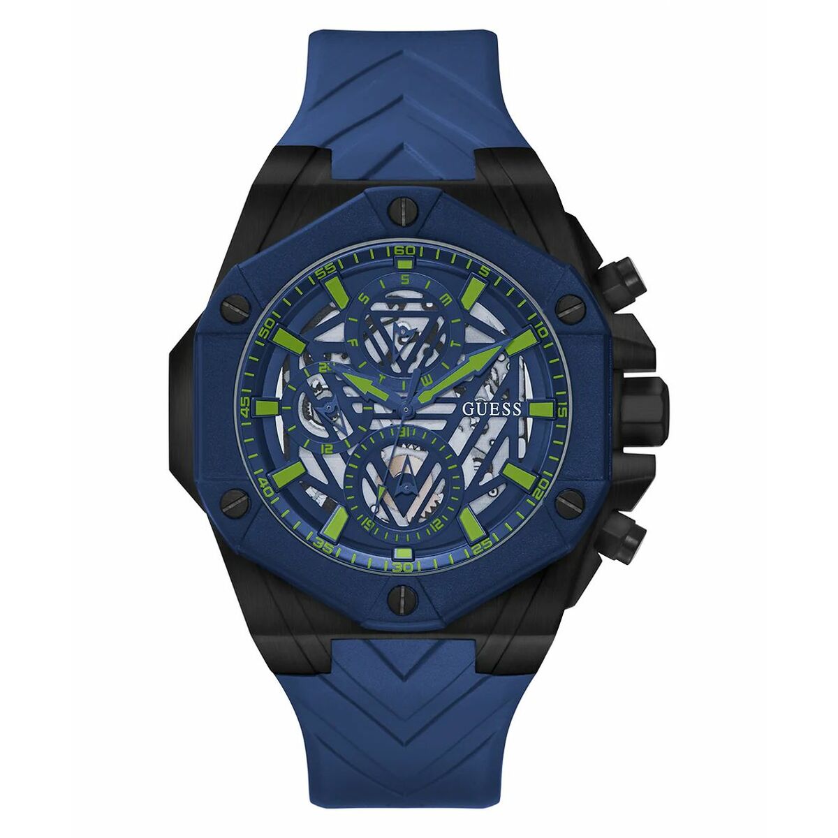 Guess Horloge Heren Guess Gw0579G3 (Ø 47 Mm)