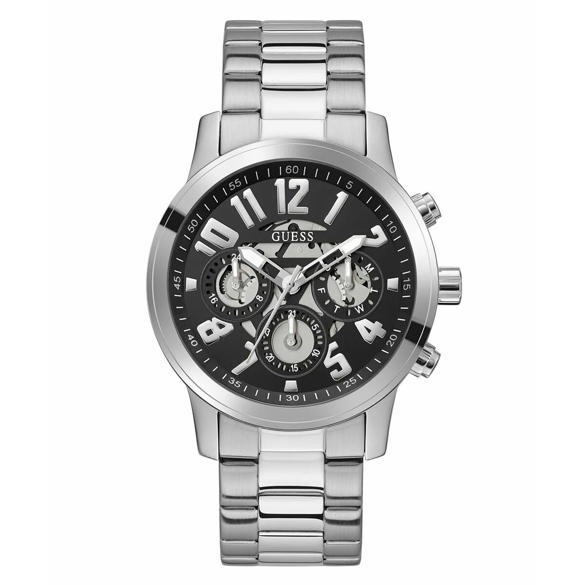 Guess Horloge Heren Guess Gw0627G1 (Ø 44 Mm)