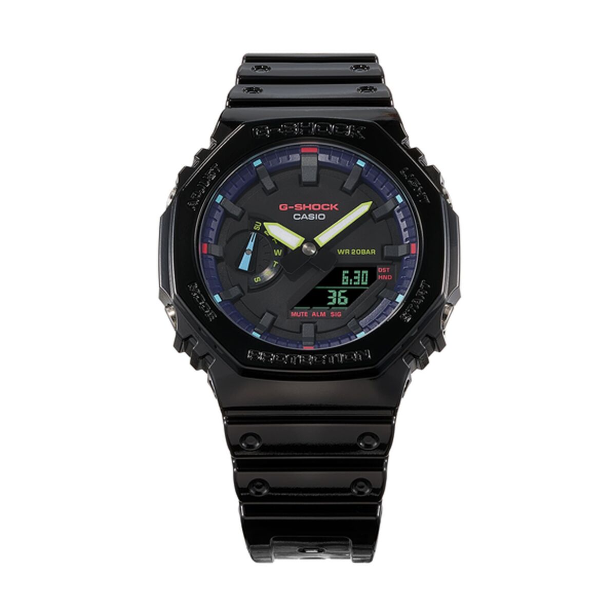 Casio Horloge Heren Casio Ga-2100Rgb-1Aer (Ø 48,5 Mm)