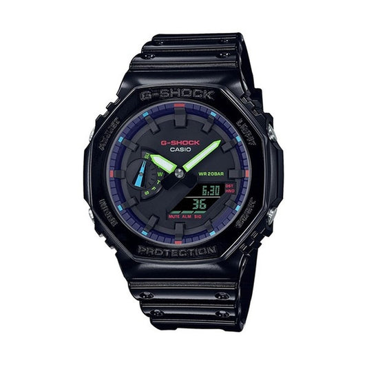 Casio Horloge Heren Casio Ga-2100Rgb-1Aer (Ø 48,5 Mm)