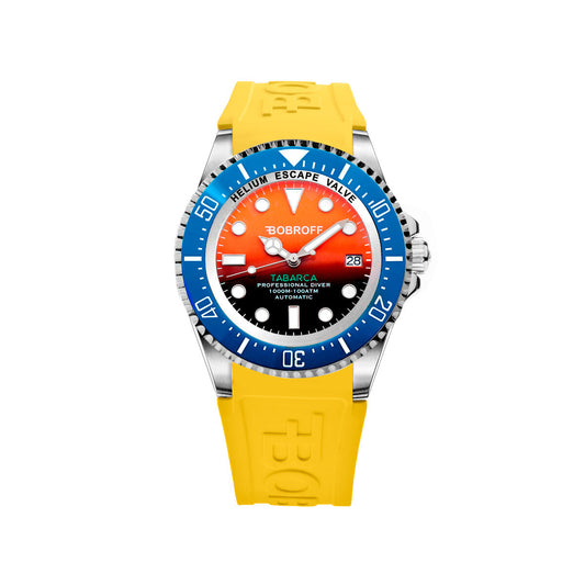 Bobroff Horloge Heren Bobroff Bf0004Ba-Bfsta (Ø 44 Mm)